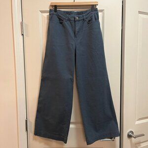 Pact Organic Stretch Twill Wide Leg Pant